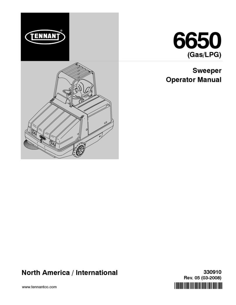 Tennant 6650 User manual