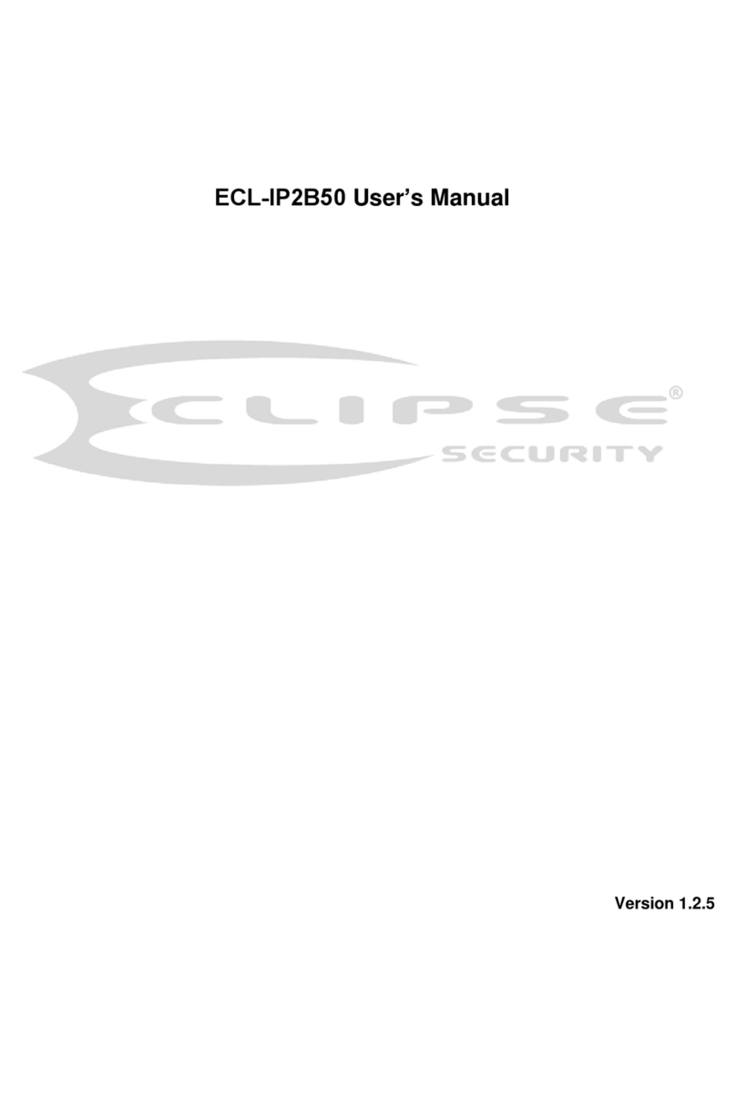 Eclipse Security ECL-IP2B50 User manual