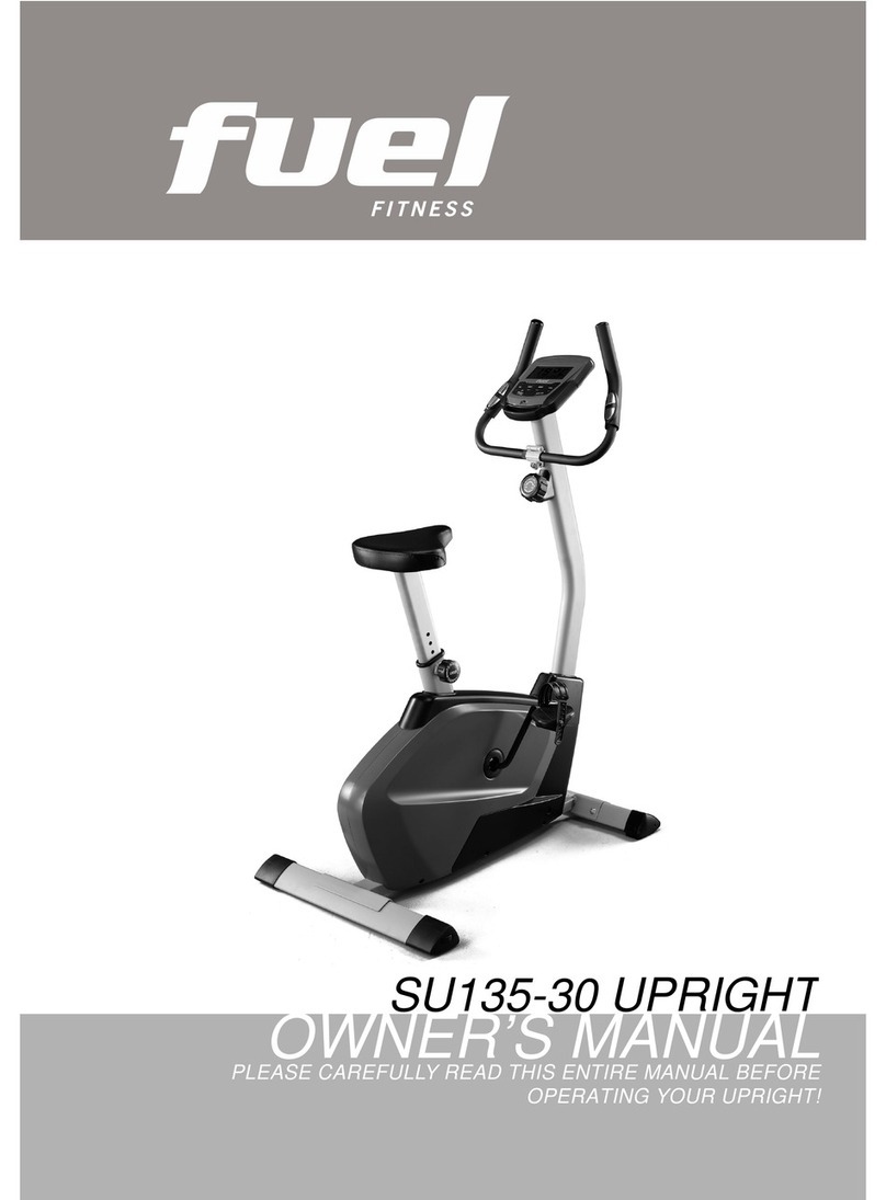 Fuel Fitness SU135-30 UPRIGHT User manual