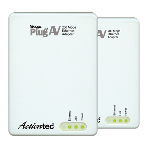 ActionTec MegaPlug AV User manual