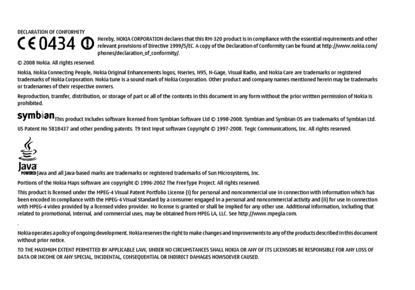 Nokia N95-2 Instruction Manual