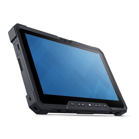 Dell Latitude 12 Rugged 7202 User manual