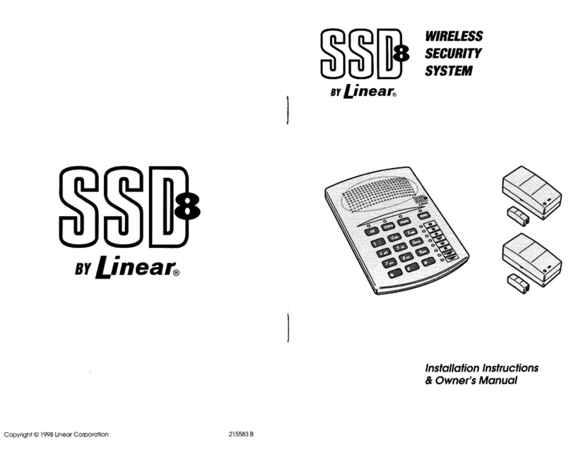Linear SSD8 Service manual