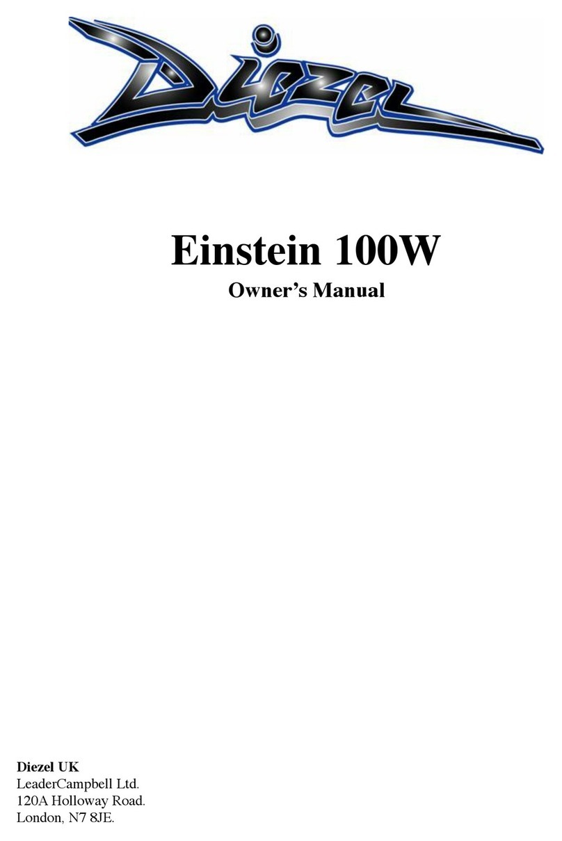 Diezel Einstein User manual