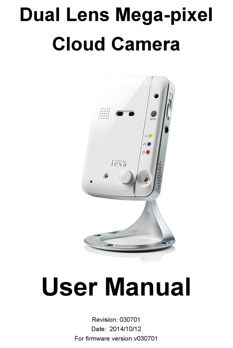Lexa Cloud Camera User manual