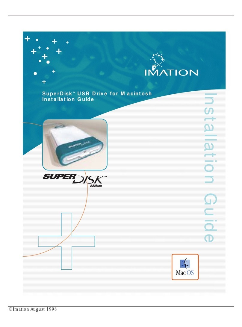 Imation SuperDisk User manual