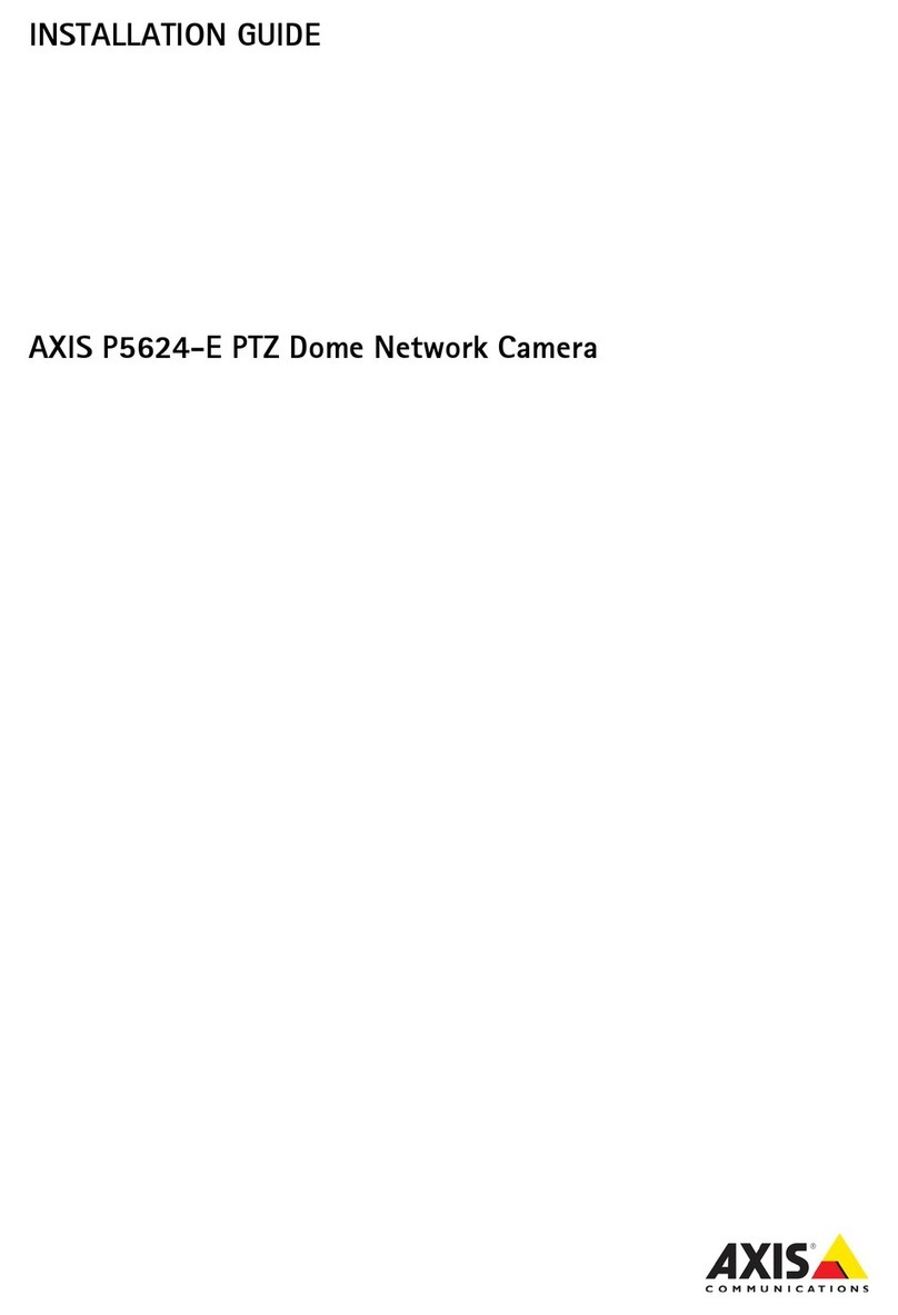 Axis P5624-E User manual
