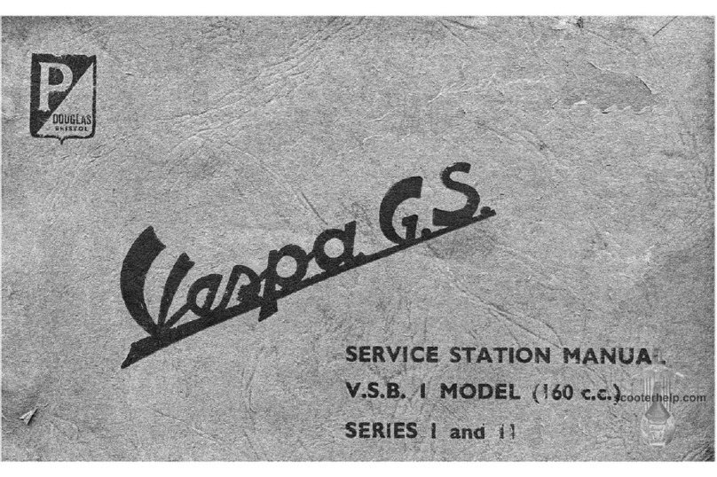 Douglas Vespa G.S. Service manual