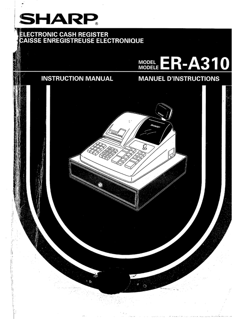 Sharp ER-A310 User manual