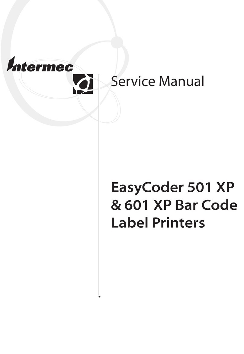 Intermec EasyCoder 501XP User manual