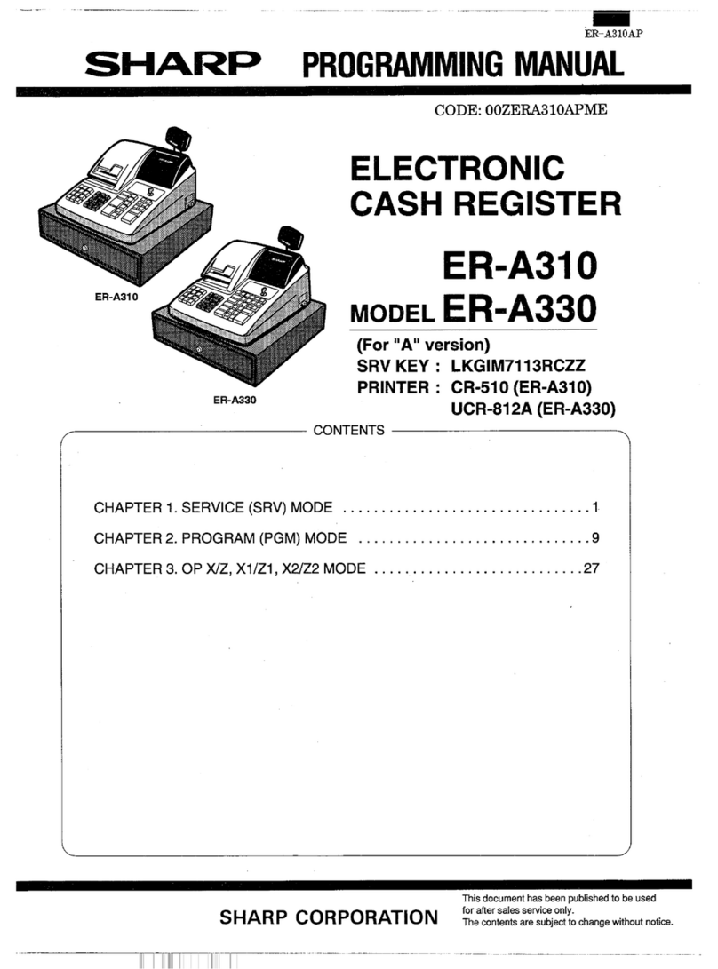 Sharp ER-A310 Owner's manual