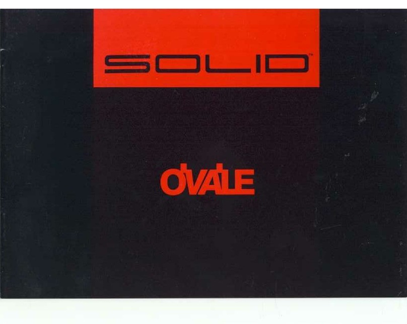 Rock SOLID Sound Solid Ovale User manual