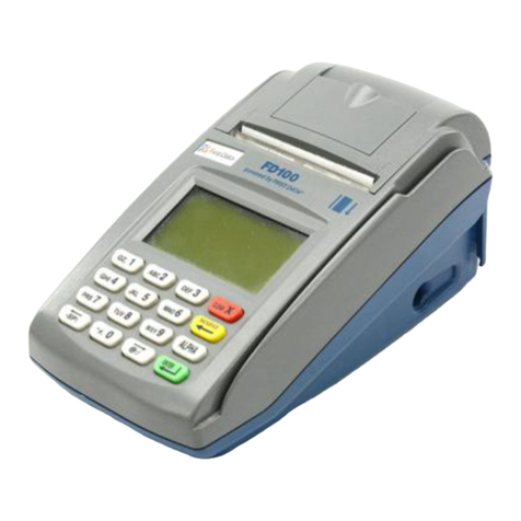 First Data FD100 User manual