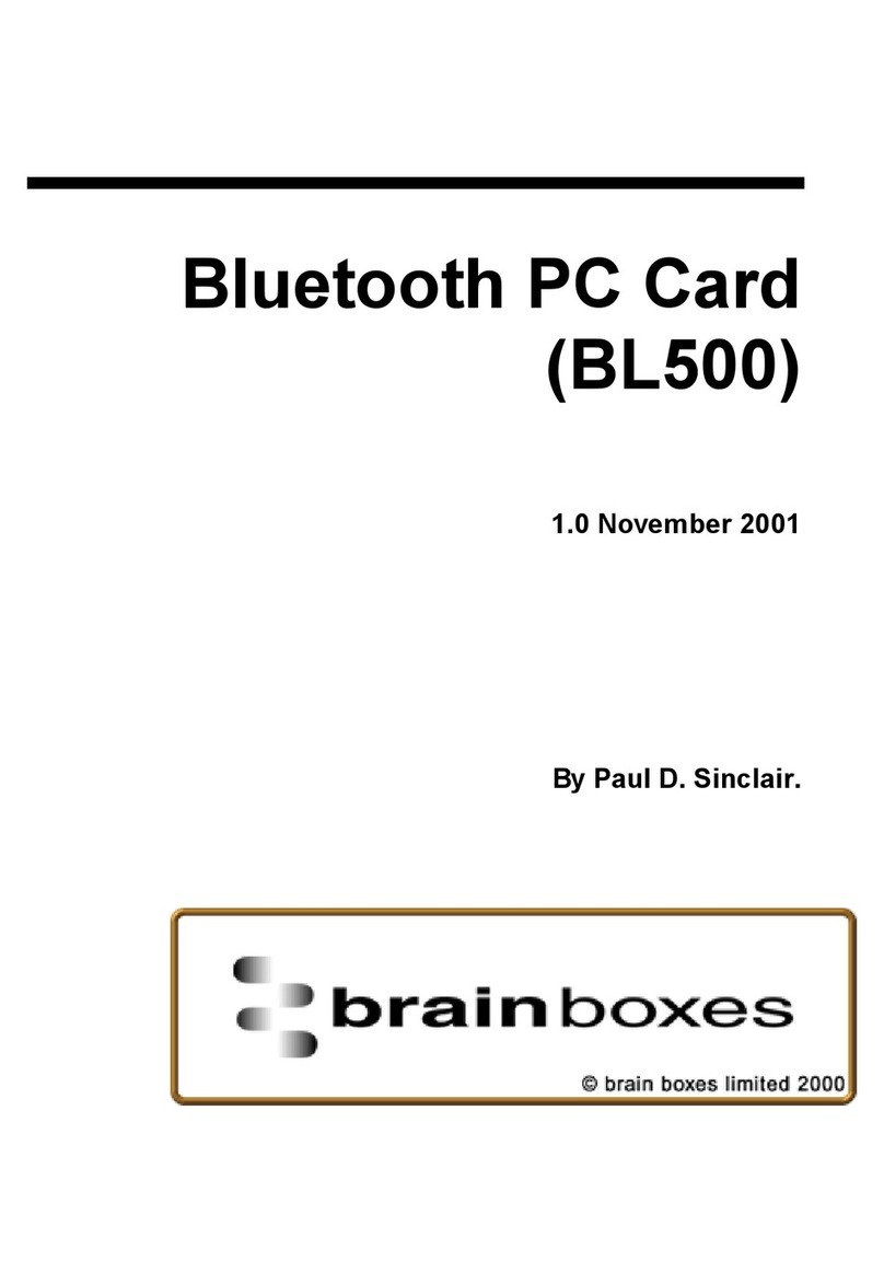 Brainboxes BL-500 User manual