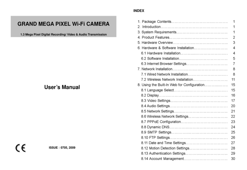 GrandTec Mega Pixel User manual