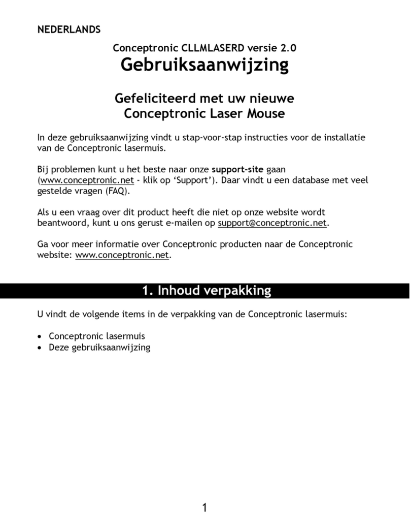 Conceptronic CLLMLASERD User manual Conceptronic CLLMLASERD User manual
