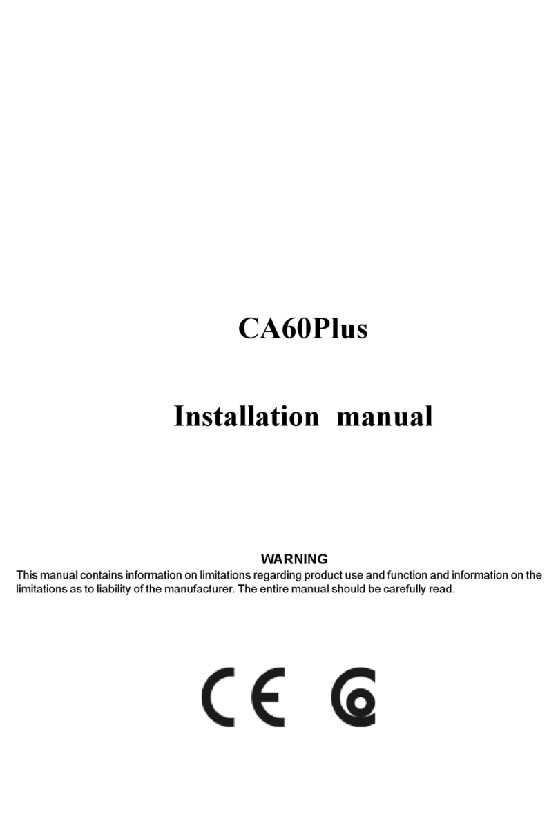 Teletek electronics CA60Plus User manual