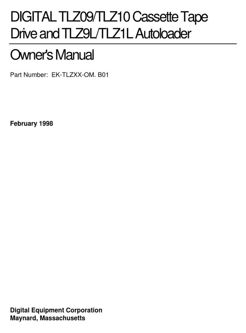 DEC TLZ09 User manual