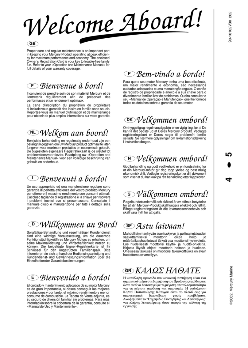 Mercury VesselView 4 User manual