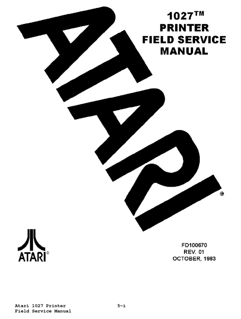 Atari 1027 User manual