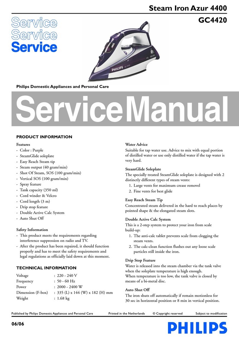 Philips Azur 4400 User manual