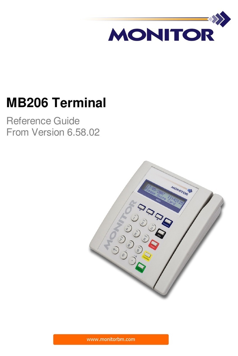 Monitor MB206 User manual