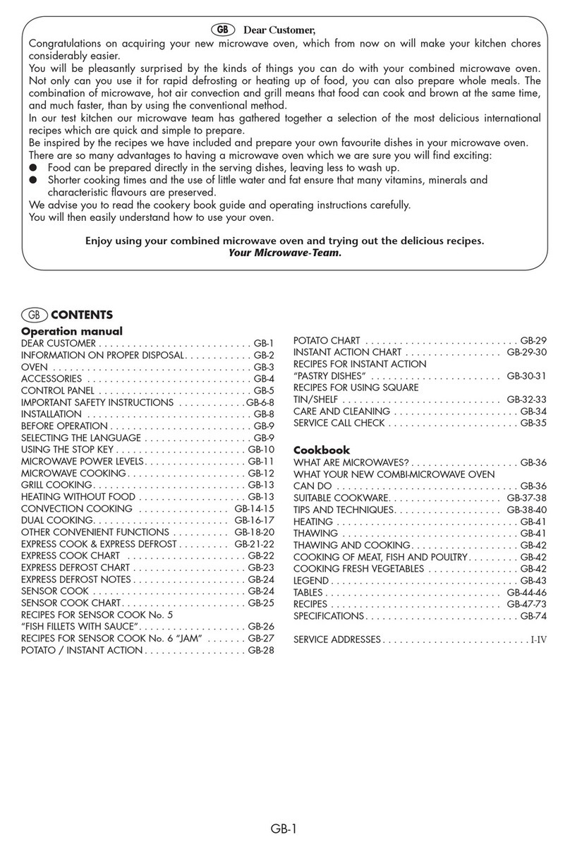 Sharp R-970 User manual