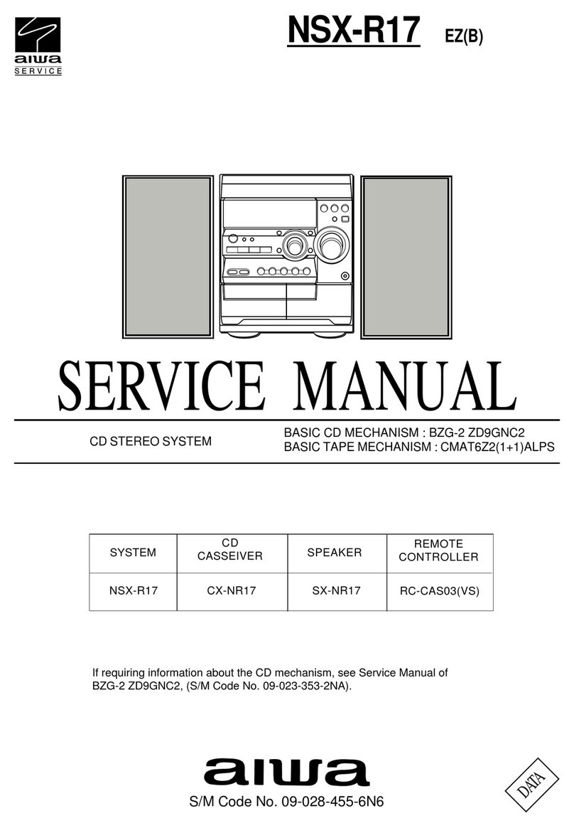 Aiwa NSX-R17 User manual