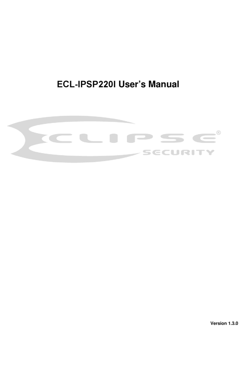 Eclipse Security ECL-IPSP220I User manual