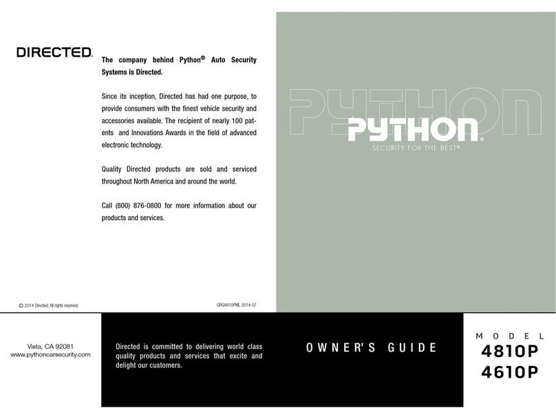 Python 4810P User manual