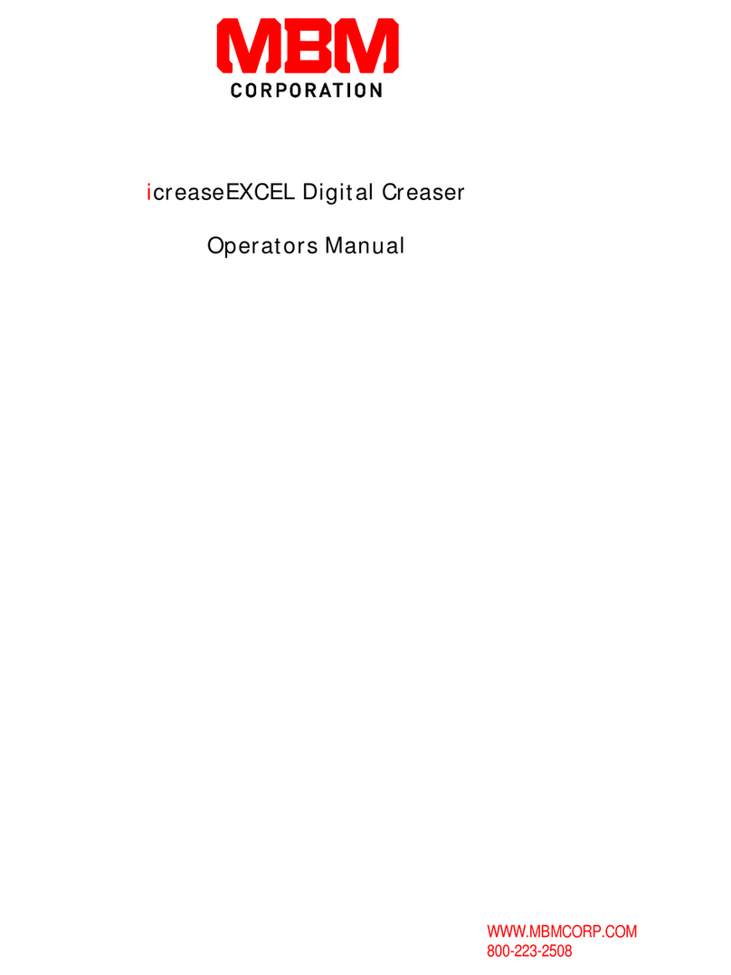 MBM icreaseEXCEL User manual