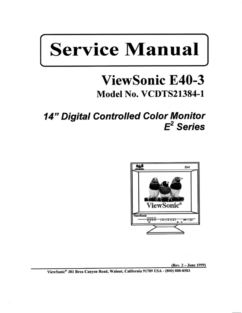 ViewSonic E40-3 User manual