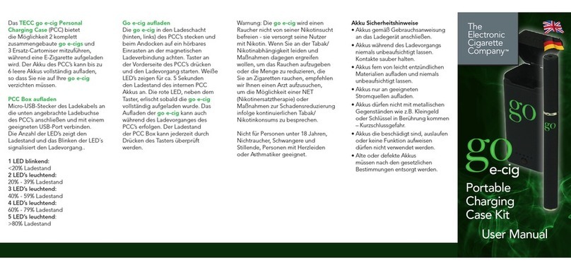 TECC e-cig User manual