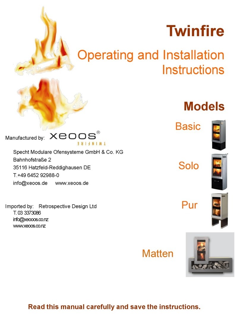 xeoos Twinfire Basic User manual