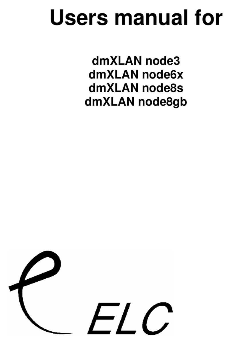 ELC dmXLAN node3 User manual