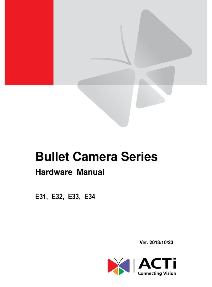 ACTi E31 User manual