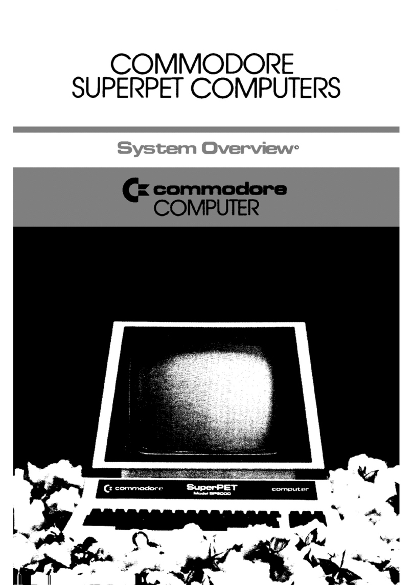 Commodore SuperPET User manual