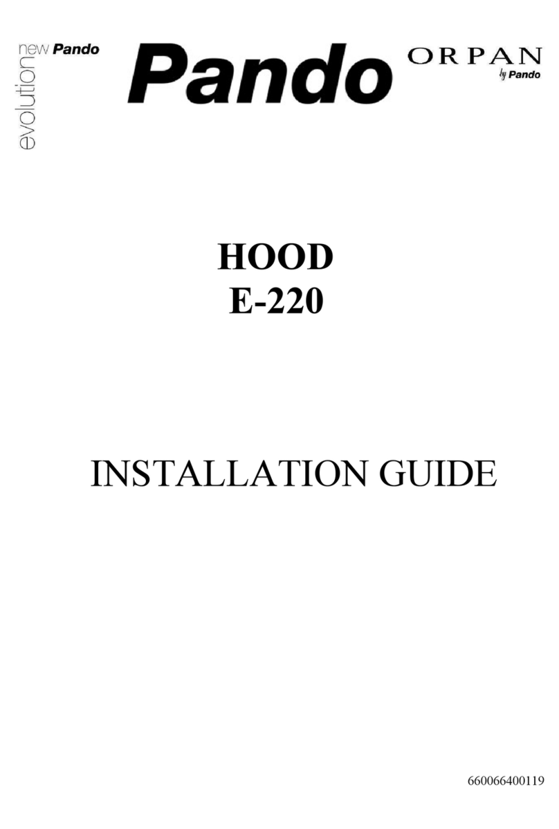 Pando E-220 User manual