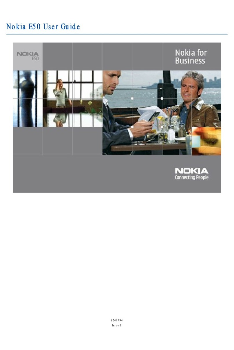 Nokia E50 - Smartphone 70 MB User manual