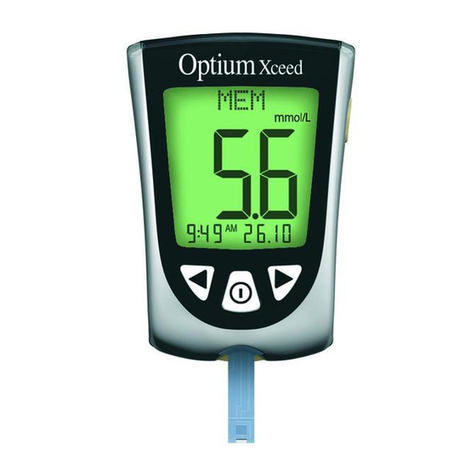 Abbott Optimum Xceed User manual