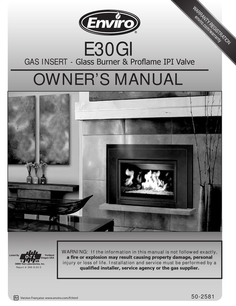 Enviro E30GI User manual