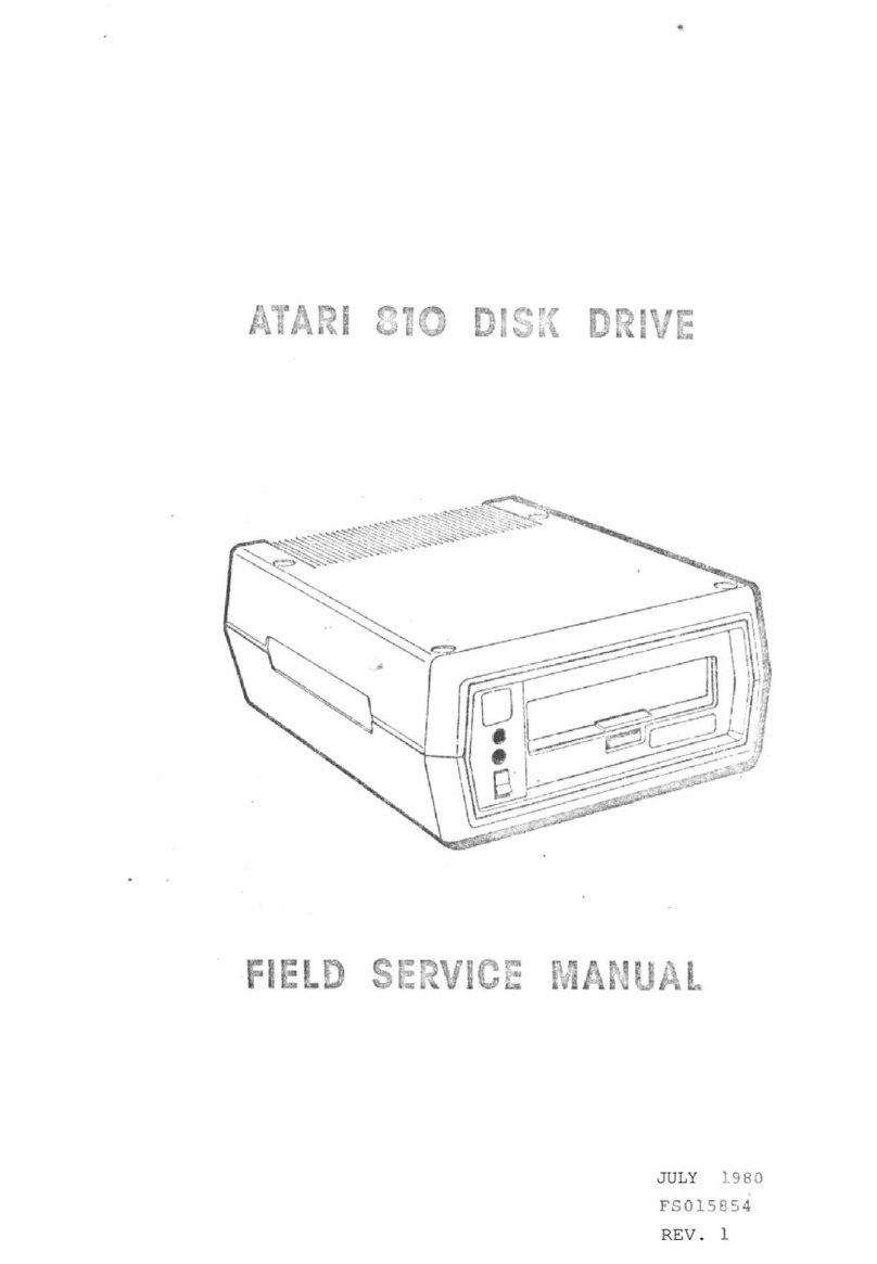 Atari 810 User manual