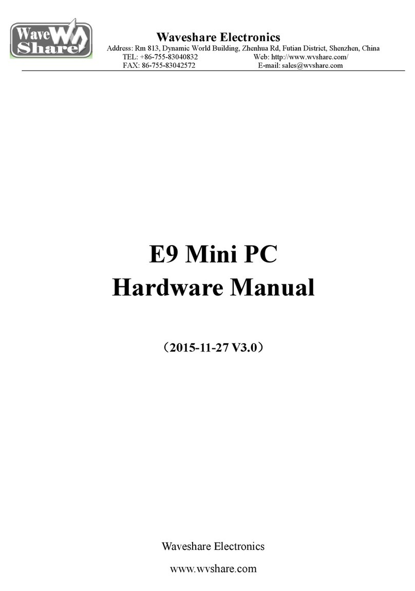 Waveshare E9 User manual