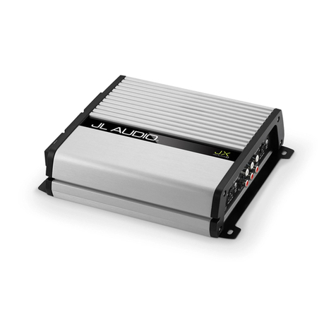 JL Audio JX400/4D User manual
