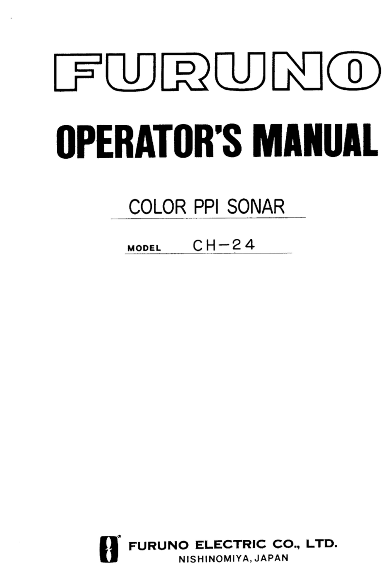 Furuno CH-24 User manual