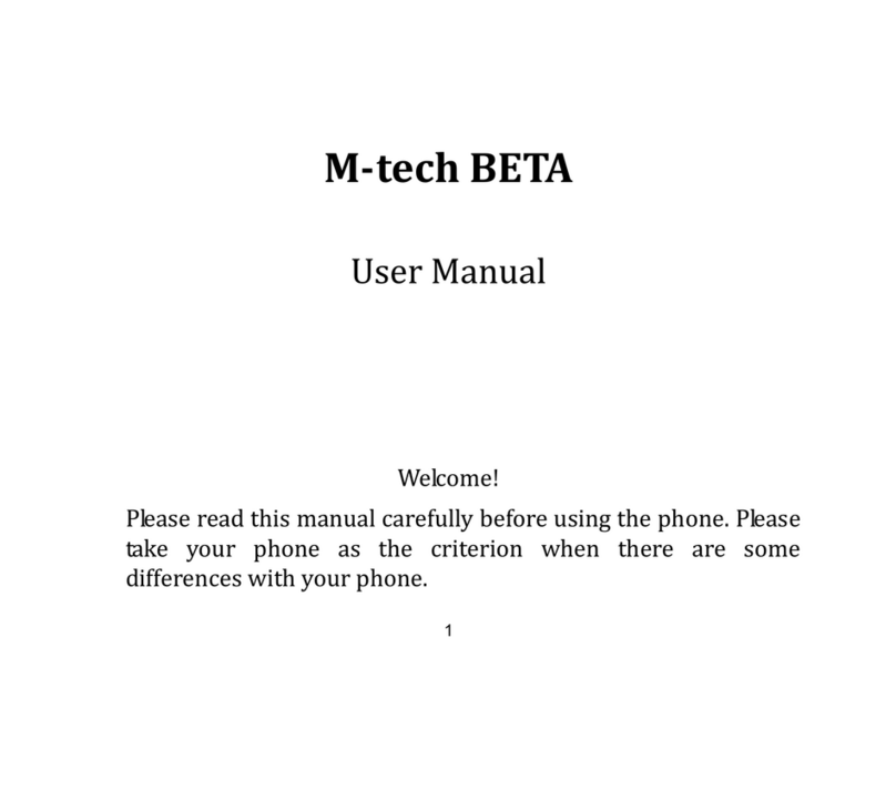 M-tech Beta User manual