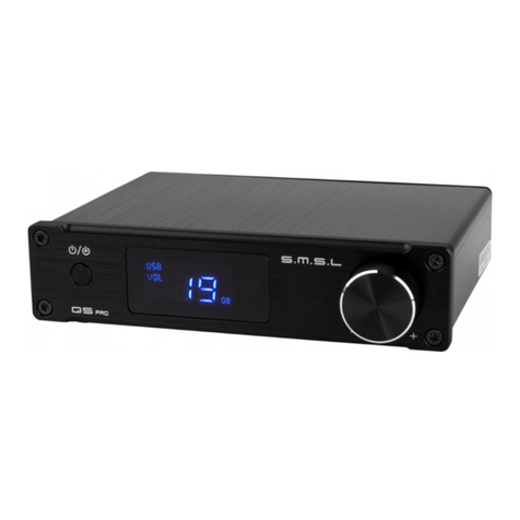 SMSL Q5 pro User manual