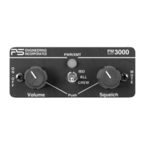 PS Engineering PM3000 Manual