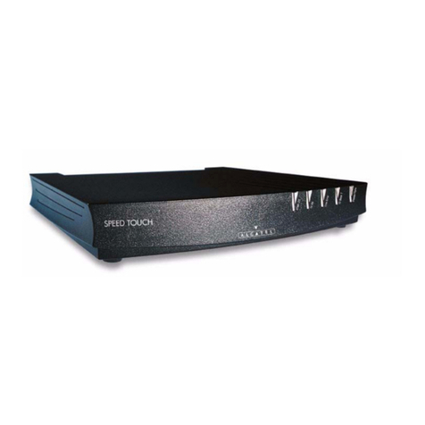 Alcatel SpeedTouch 610 User manual
