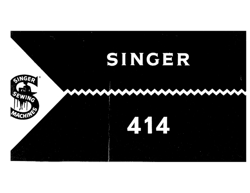 Singer 414 User manual